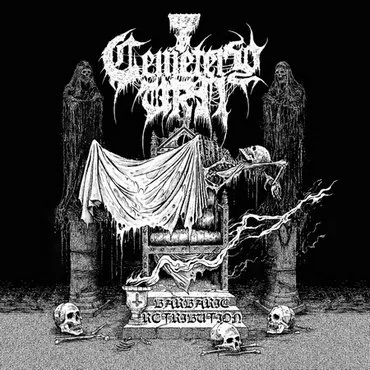 CEMETERY URN ''Barbaric Retribition''