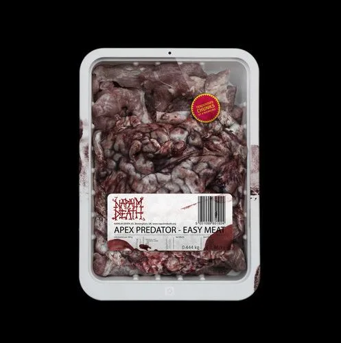 NAPALM DEATH '' Apex Predator - Easy Meat ''