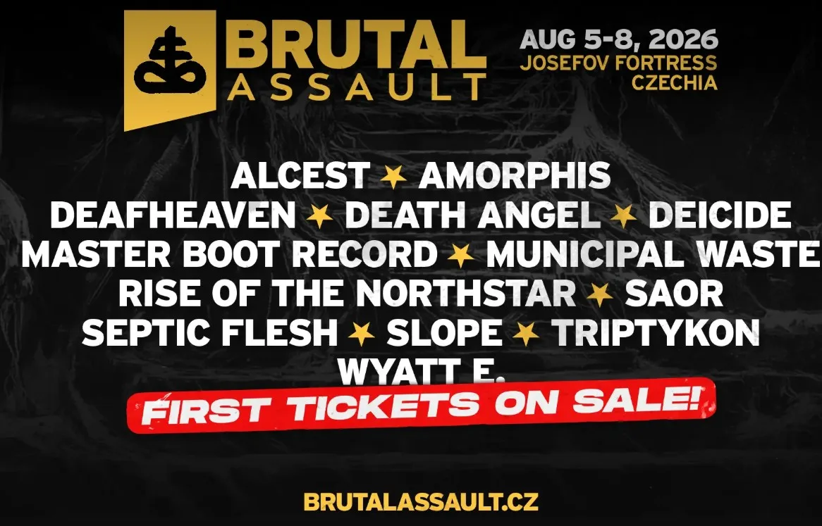 Brutal Assault Festival 2026 İçin İlk Gruplar Paylaşıldı! Deicide, Dark Angel, Septic Flesh ve ...