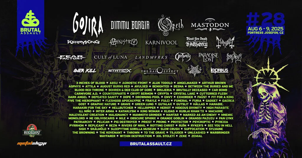 Brutal Assault biletlerin %96'sının satıldığını bildirdi!