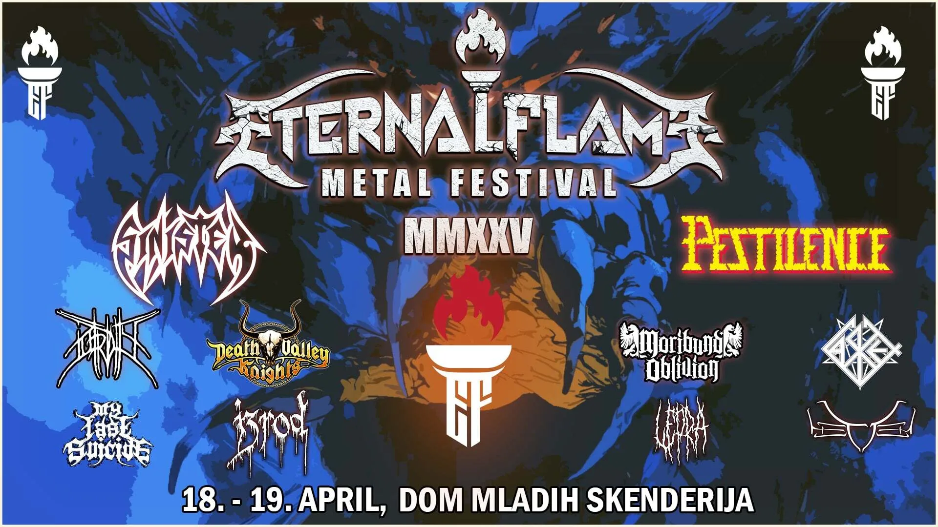 Pestilence ve Sinister'ın Katıldığı Metal Festivali : Eternal Flame Fest Sarajevo