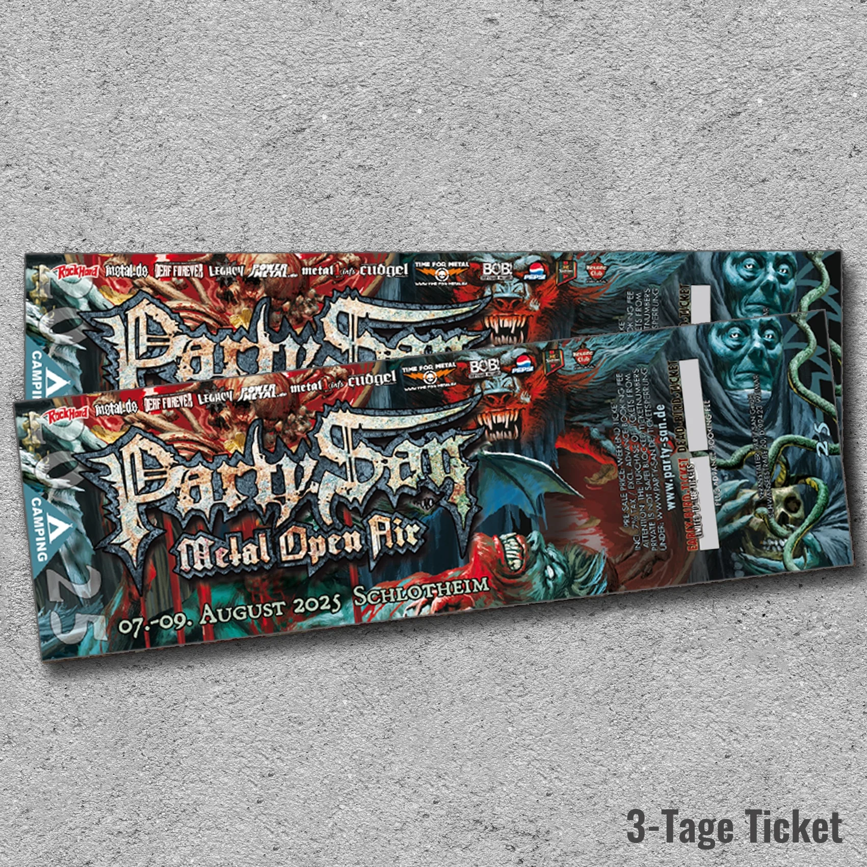 Party.San Metal Festivali'nin Günlük Programı Açıklandı
