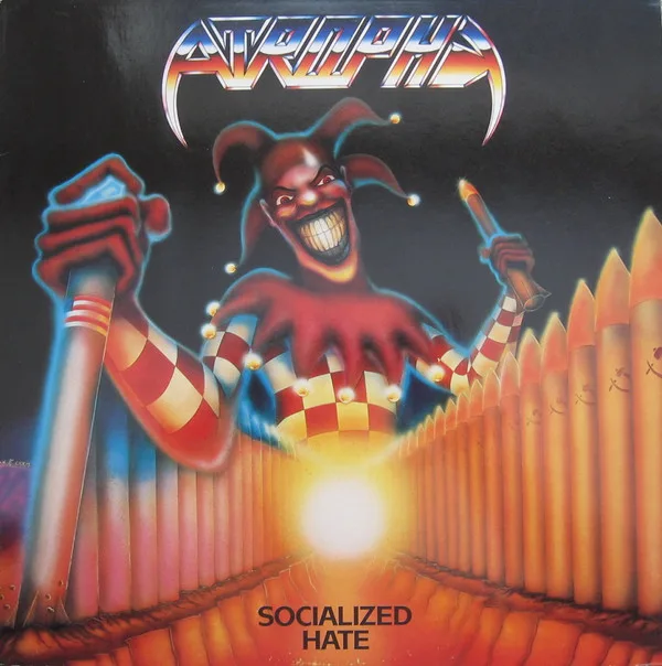 Efsanevi Albüm Kapakları : Atrophy - Socialized Hate