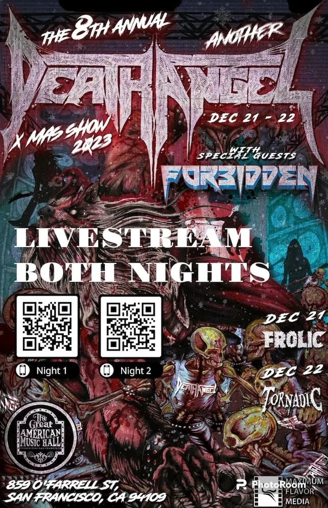 Death Angel Xmas Show