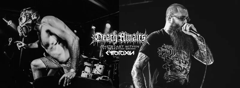 Deathawaits - The Beast Within (Ft. Sebastian 'Grimo' Grihm of Cytotoxin)