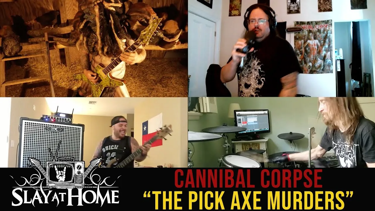 GWAR + The Black Dahlia Murder + Megadeth + Suicidal Tendencies covers Cannibal Corpse (Video)