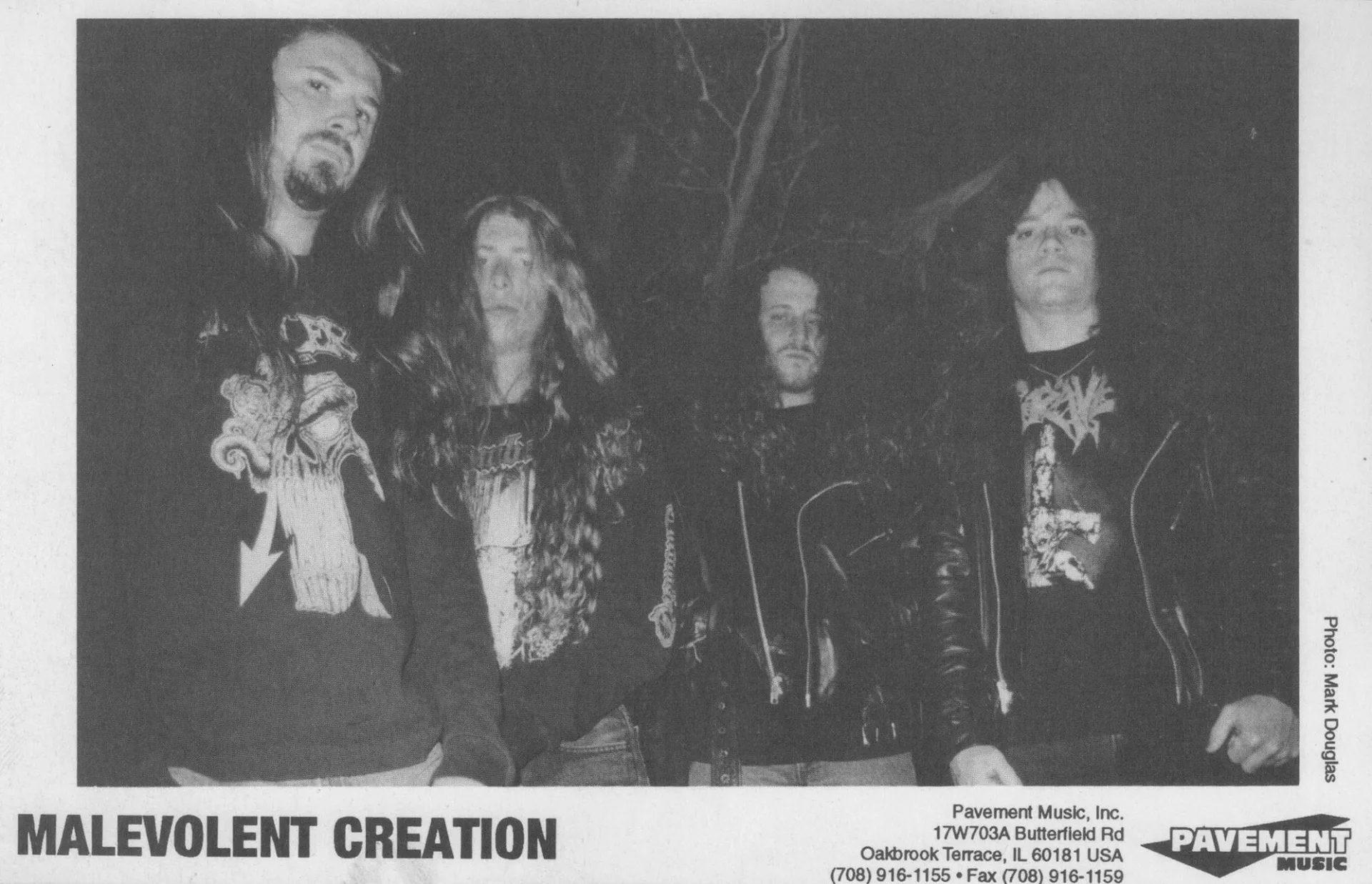 MALEVOLENT CREATION promo pic from the "Eternal" album era in the mid-90's...