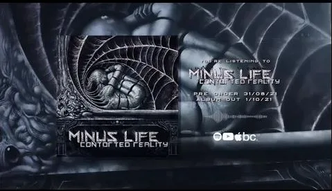 Minus Life - Contorted Reality (Visualiser Music Video)
