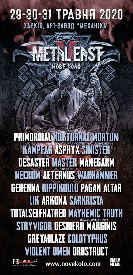 Metal East Nove Kolo 2020